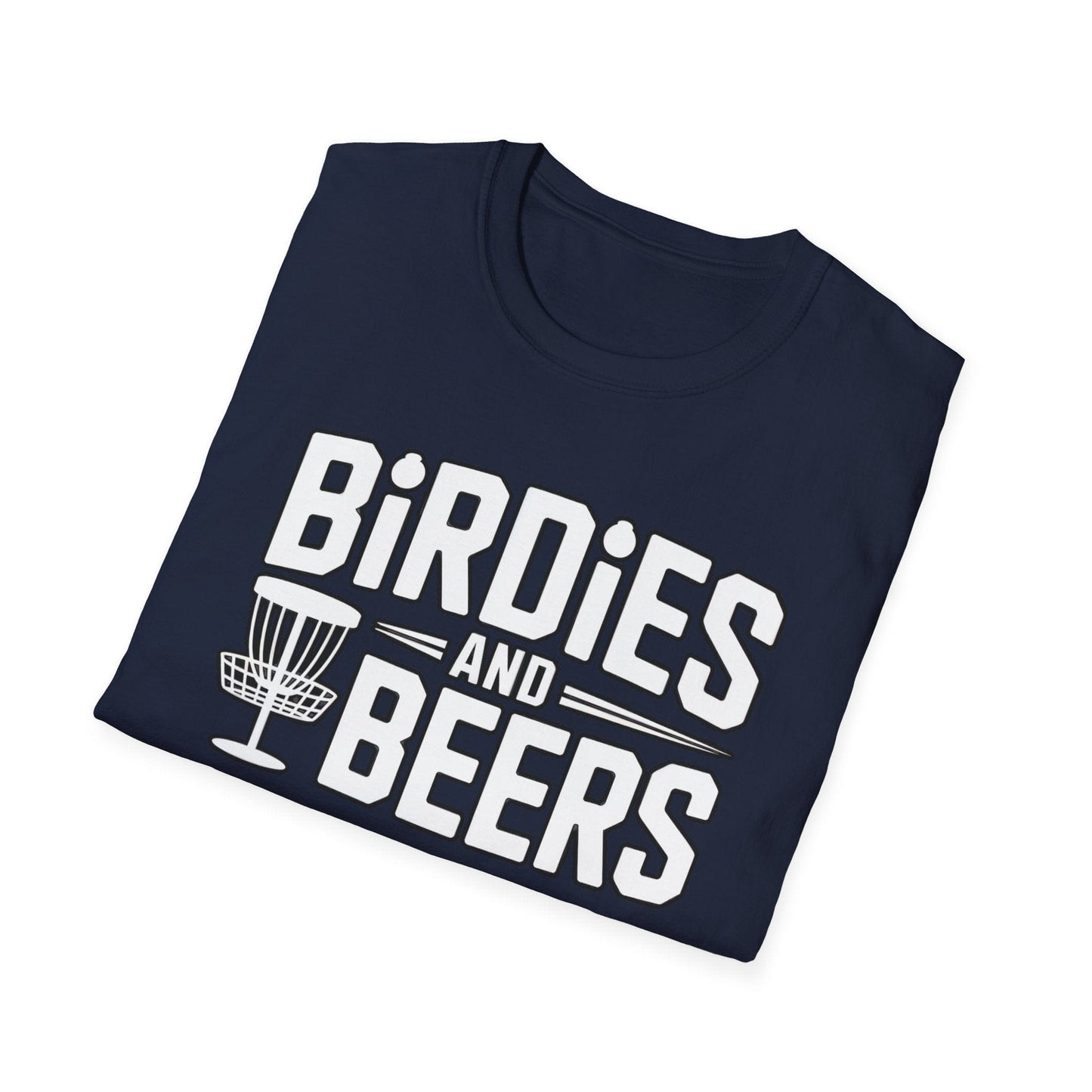 Birdies and Beers T-Shirt – Funny Disc Golf Drinking Tee