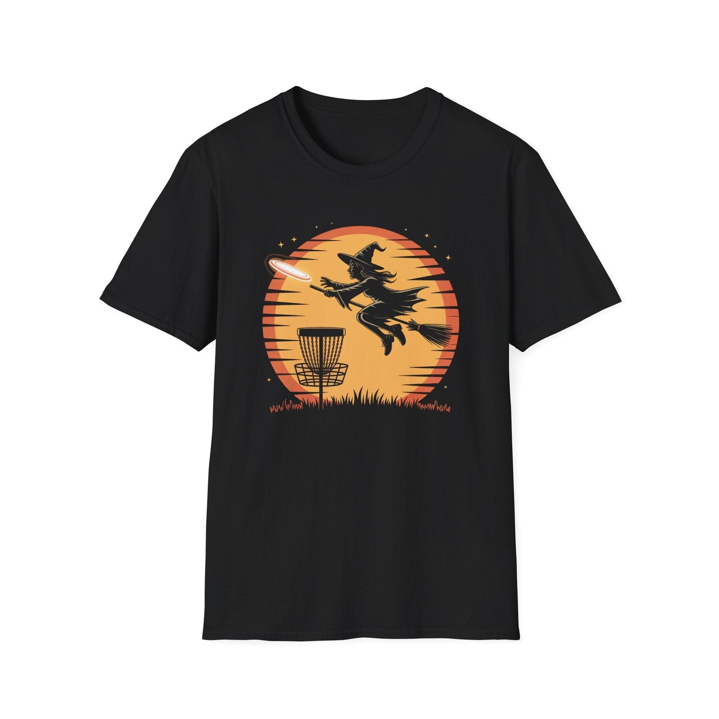 Witch’s Flight – Halloween Disc Golf T-Shirt