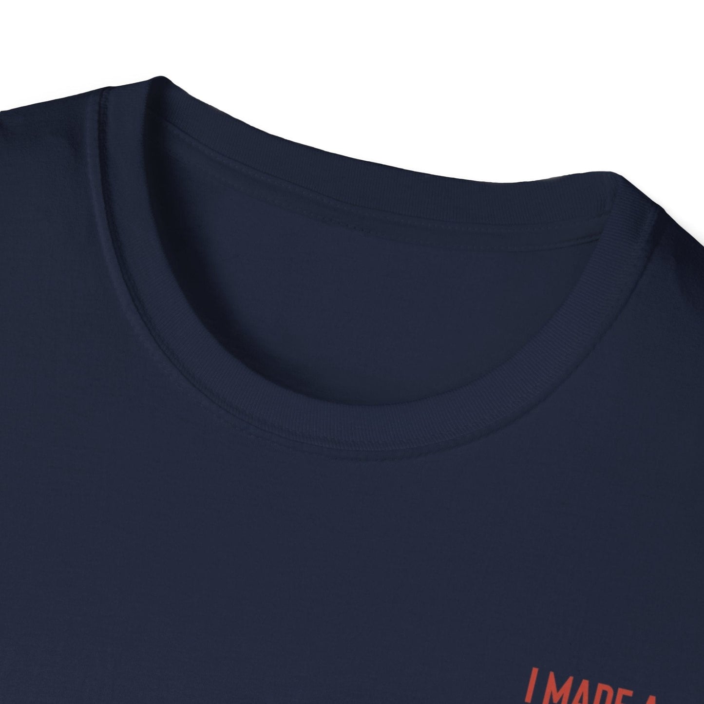 I Made A Hole In One - Funny Disc Golf (Back Print) T-Shirt
