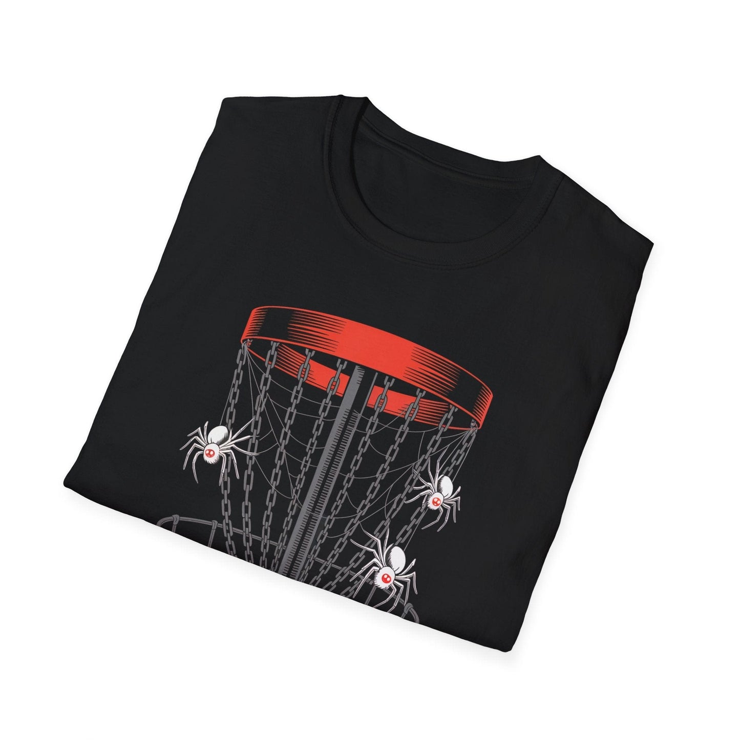 Spider Chains – Halloween Disc Golf T-Shirt