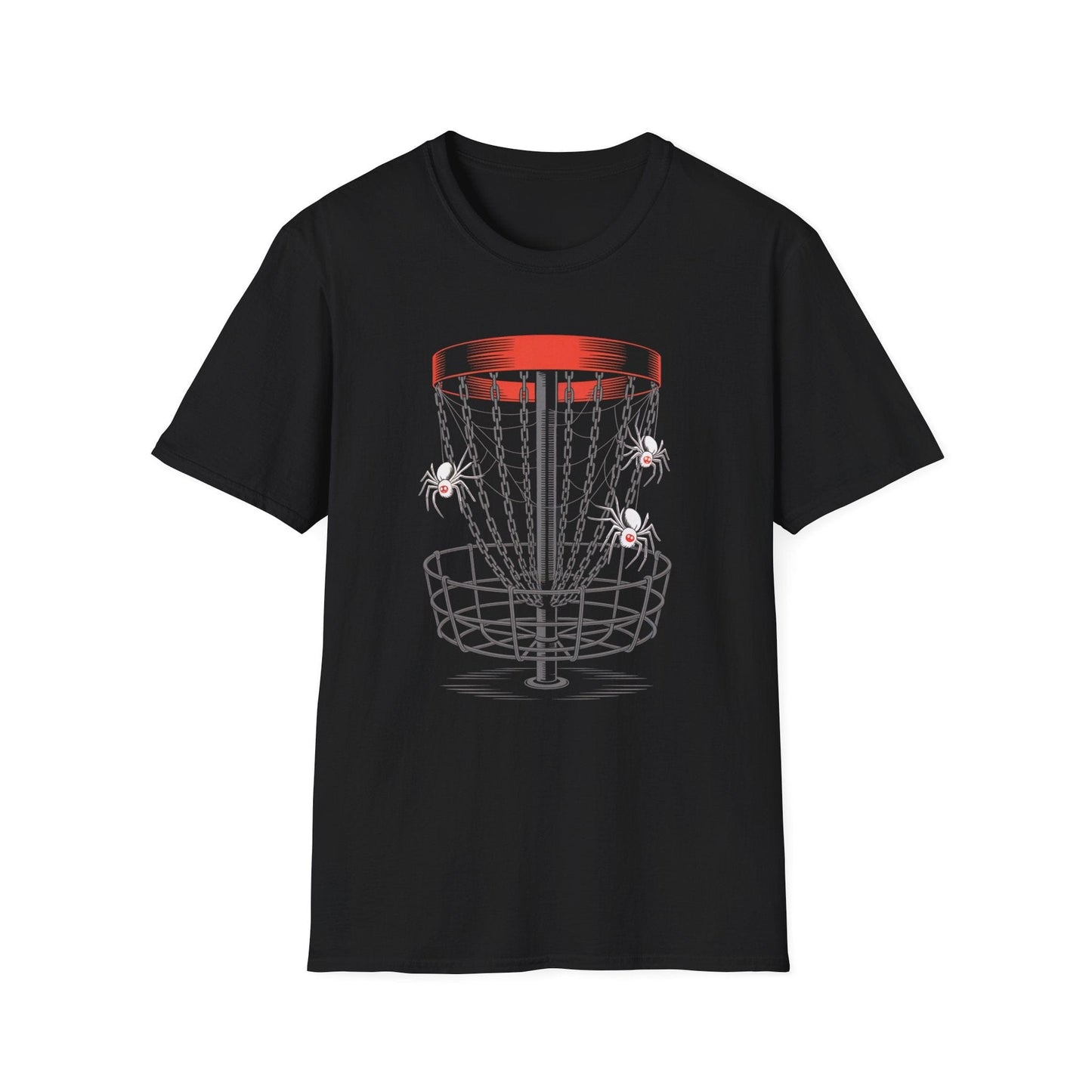 Spider Chains – Halloween Disc Golf T-Shirt