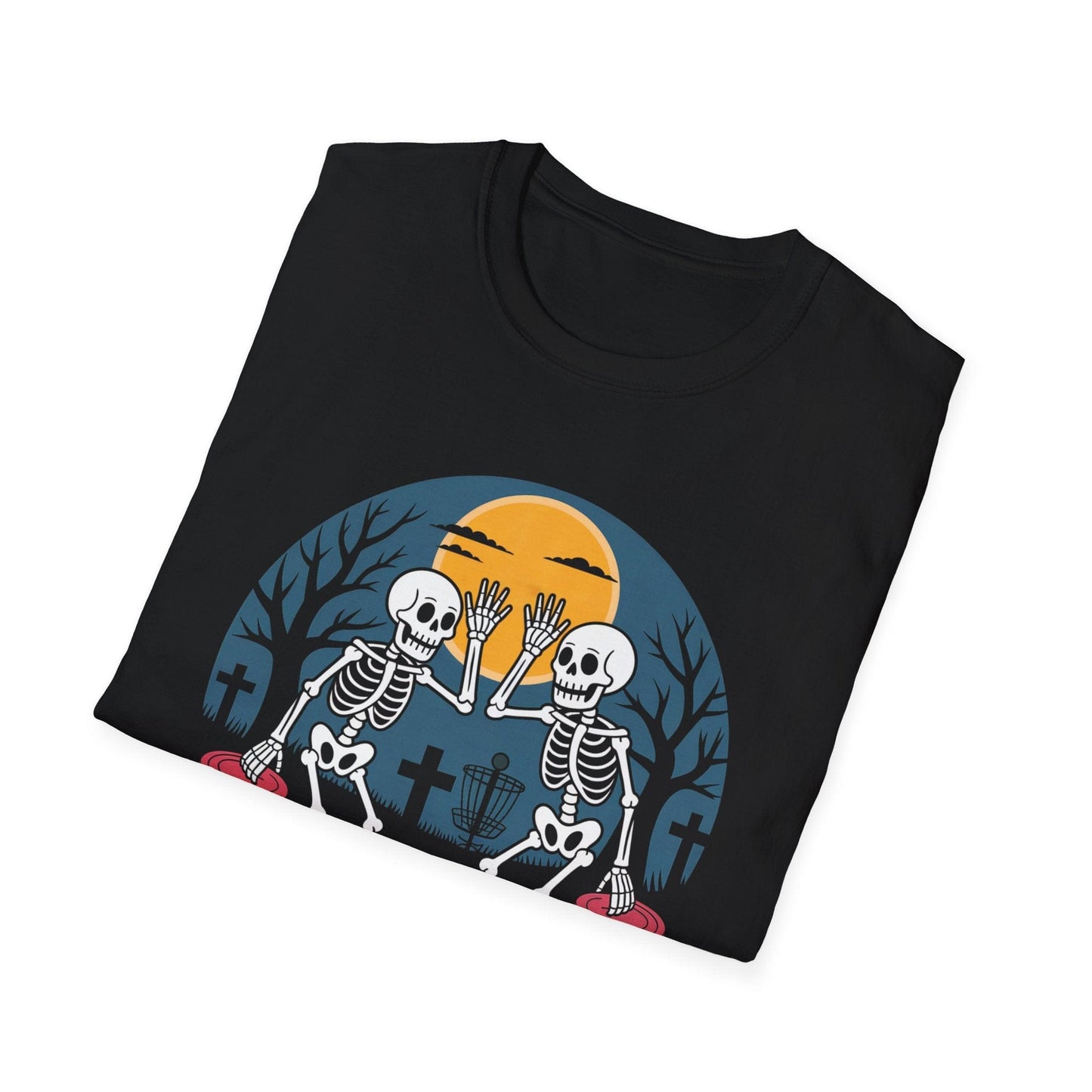 Skeleton Crew – Halloween Disc Golf T-Shirt