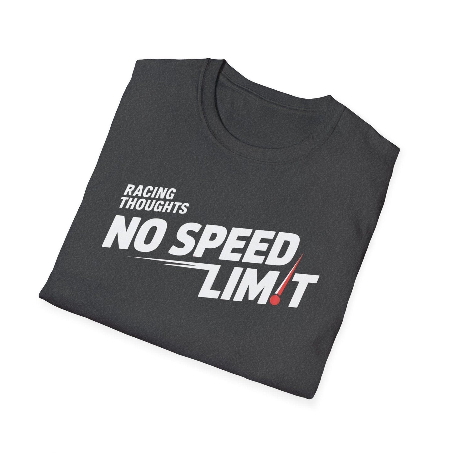 Racing Thoughts No Speed Limit ADHD Shirt