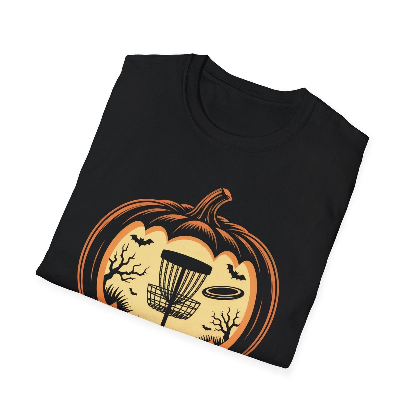 Pumpkin Basket – Halloween Disc Golf T-Shirt