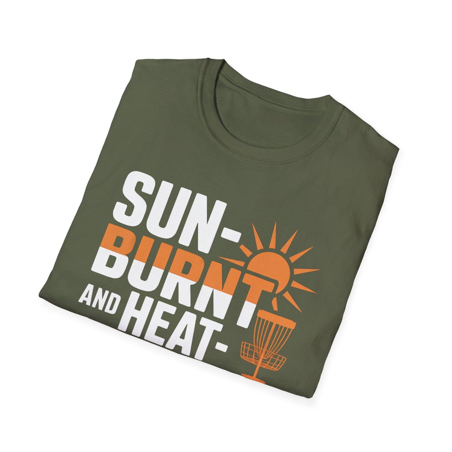 Sunburnt and Heat-Stroked – Summer Disc Golf T-Shirt