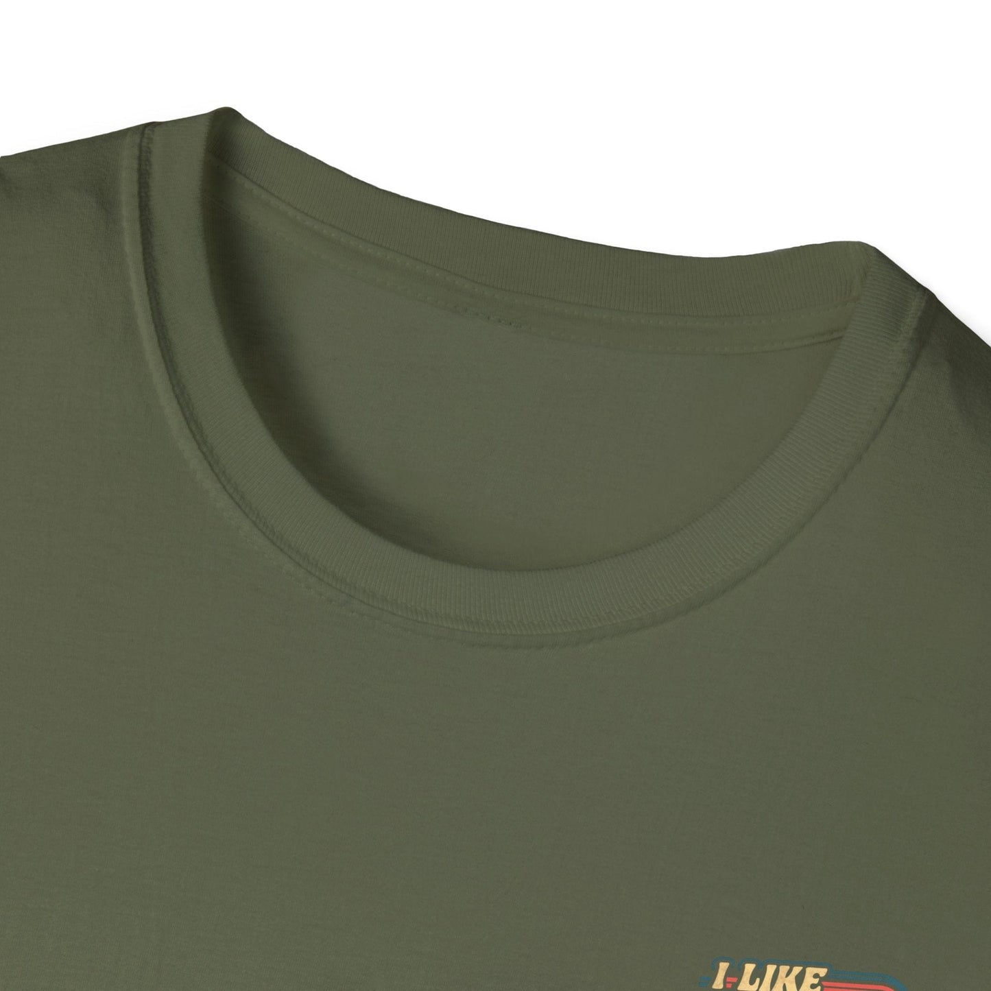 I Like Disc Golf and Maybe 3 People (Back Print) T-Shirt