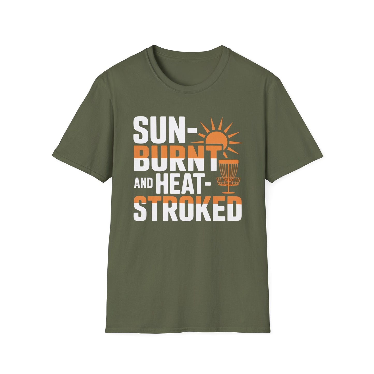 Sunburnt and Heat-Stroked – Summer Disc Golf T-Shirt
