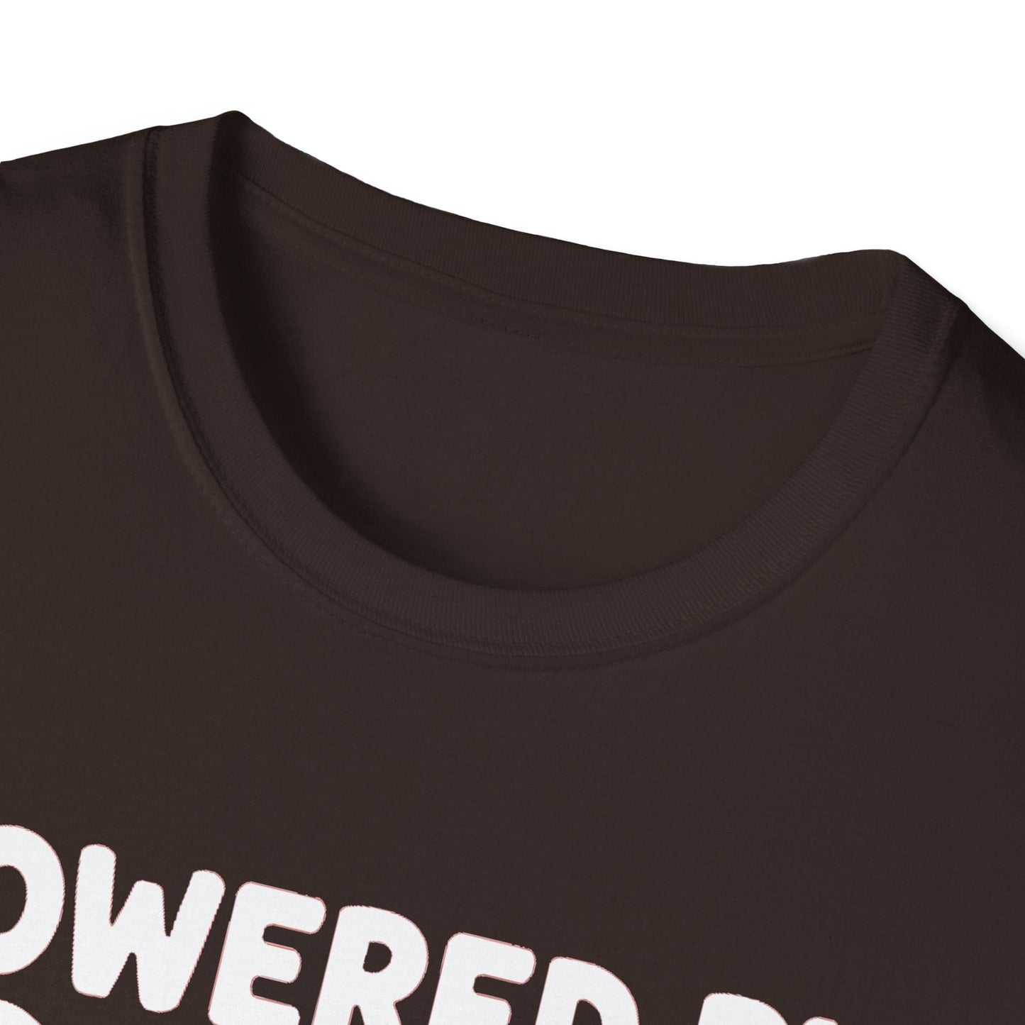 Powered by Coffee ADHD T-Shirt – Random Thoughts Edition