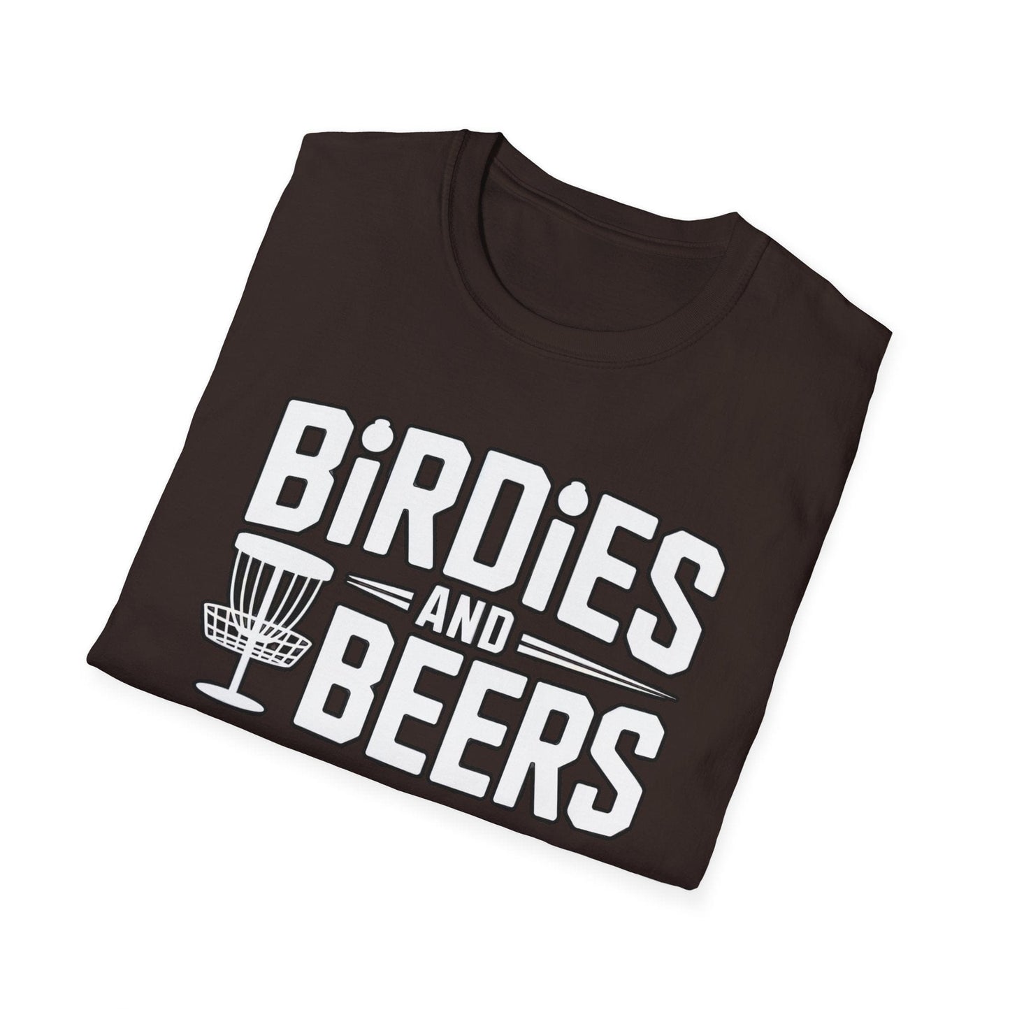 Birdies and Beers T-Shirt – Funny Disc Golf Drinking Tee
