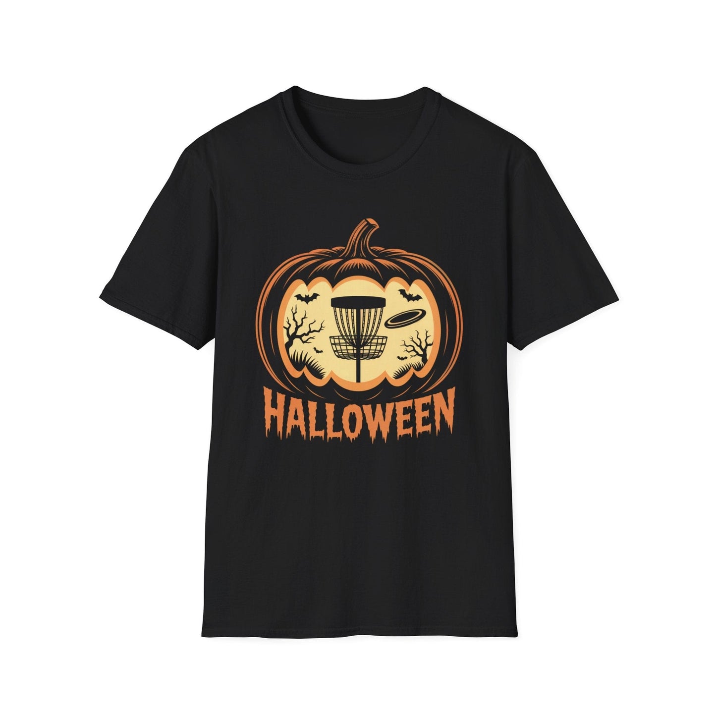 Pumpkin Basket – Halloween Disc Golf T-Shirt