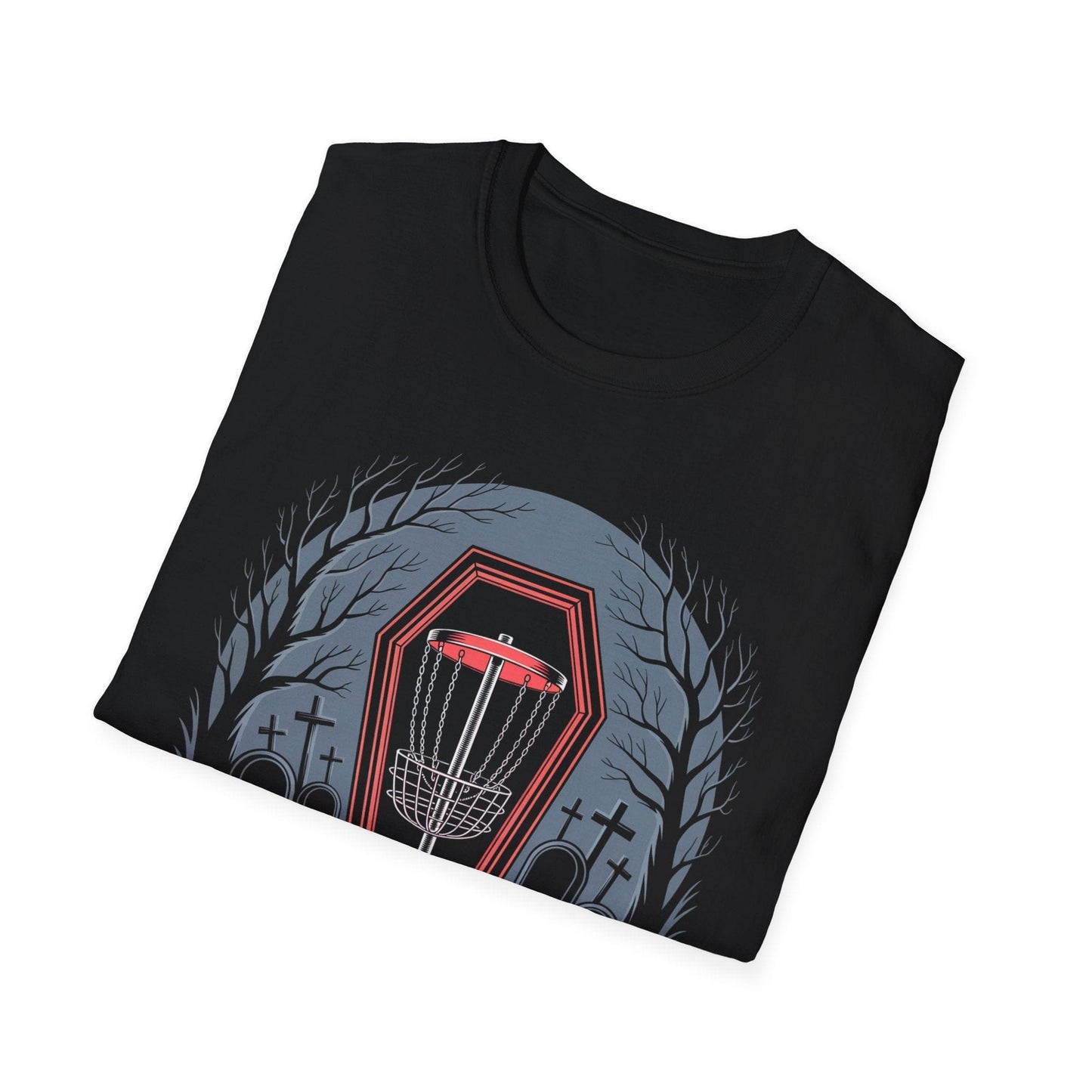 Coffin Putts – Halloween Disc Golf T-Shirt