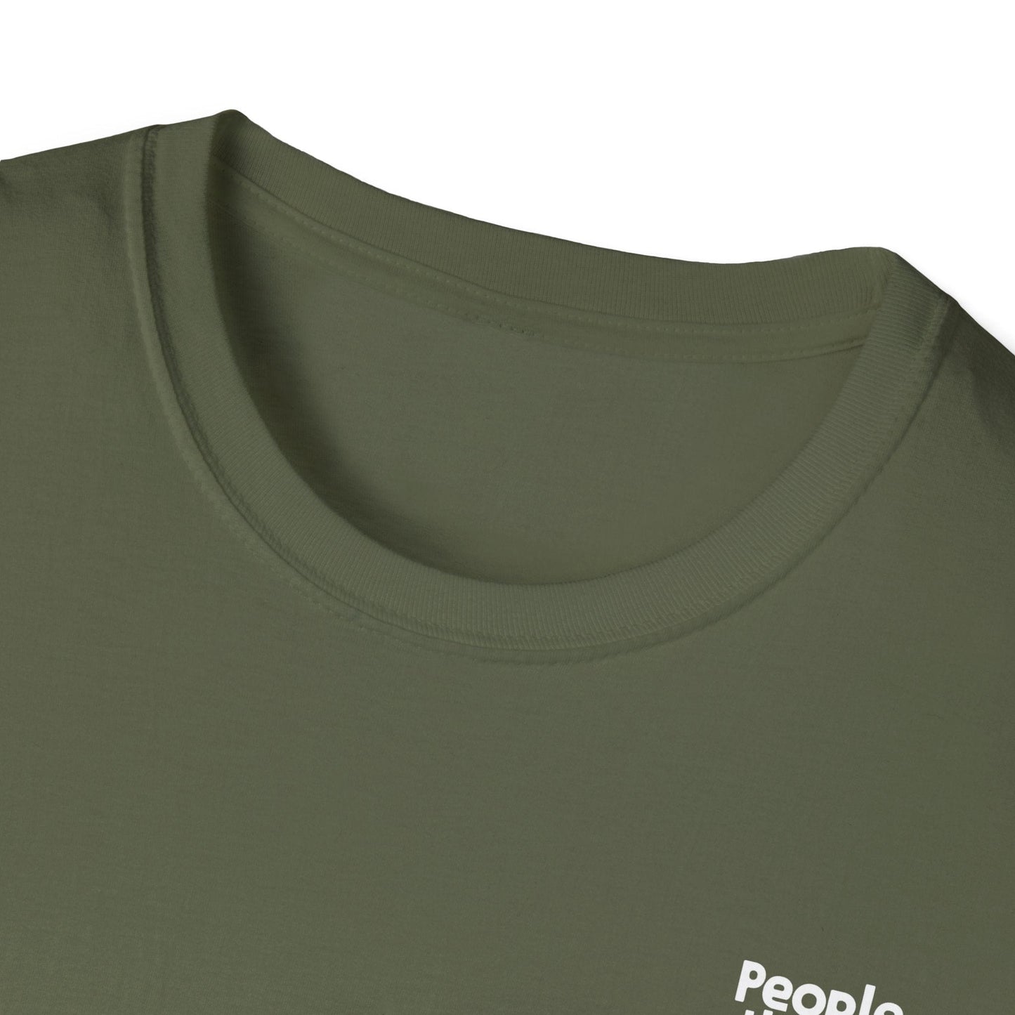 People Think I'm Understable Disc Golf (Back Print) T-Shirt