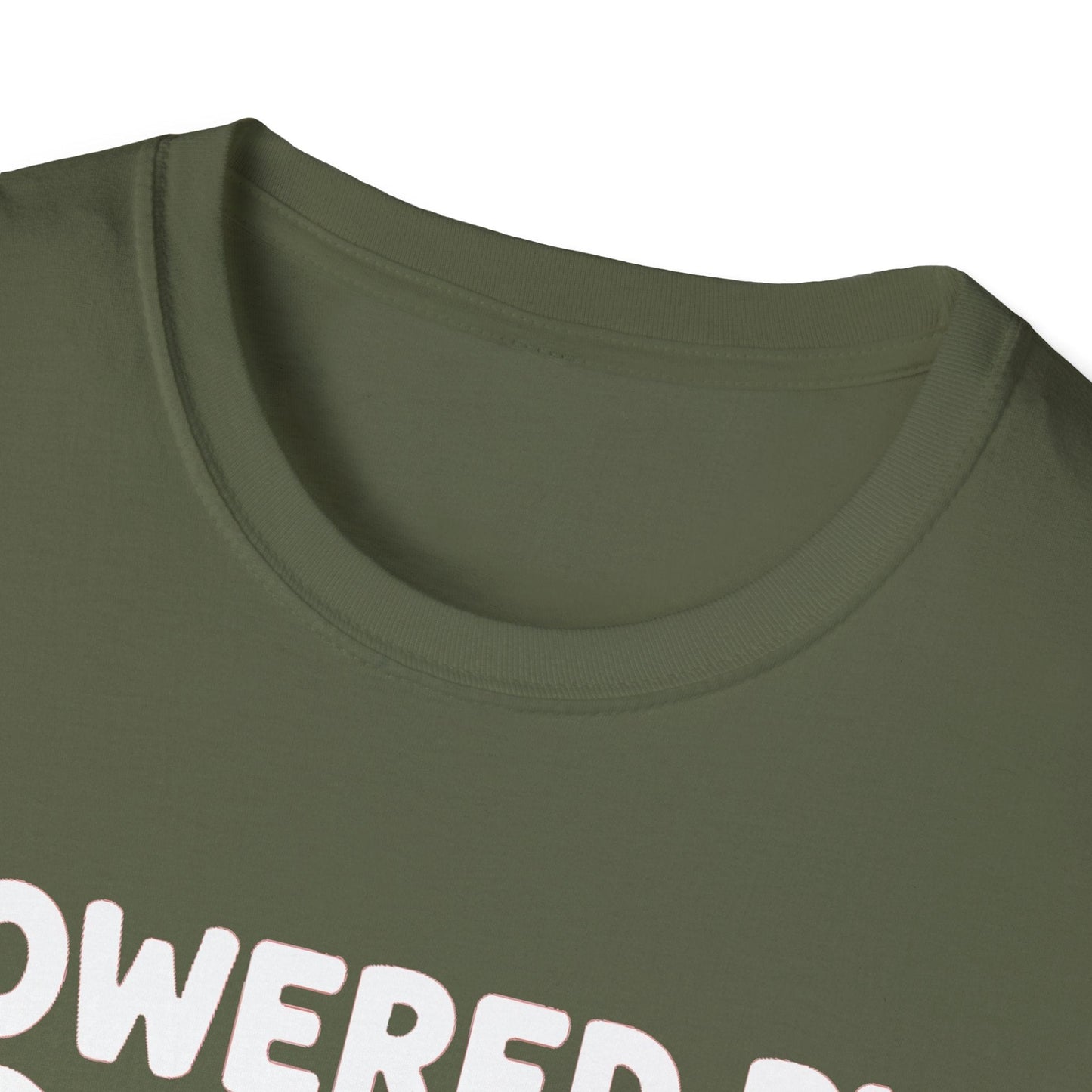 Powered by Coffee ADHD T-Shirt – Random Thoughts Edition