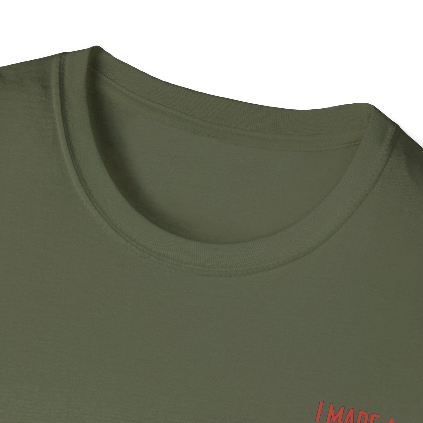I Made A Hole In One - Funny Disc Golf (Back Print) T-Shirt