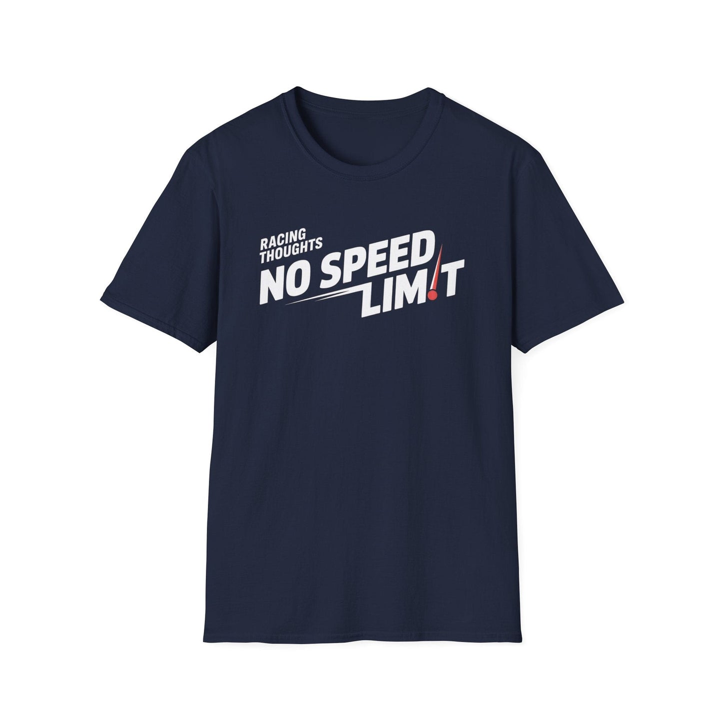 Racing Thoughts No Speed Limit ADHD Shirt