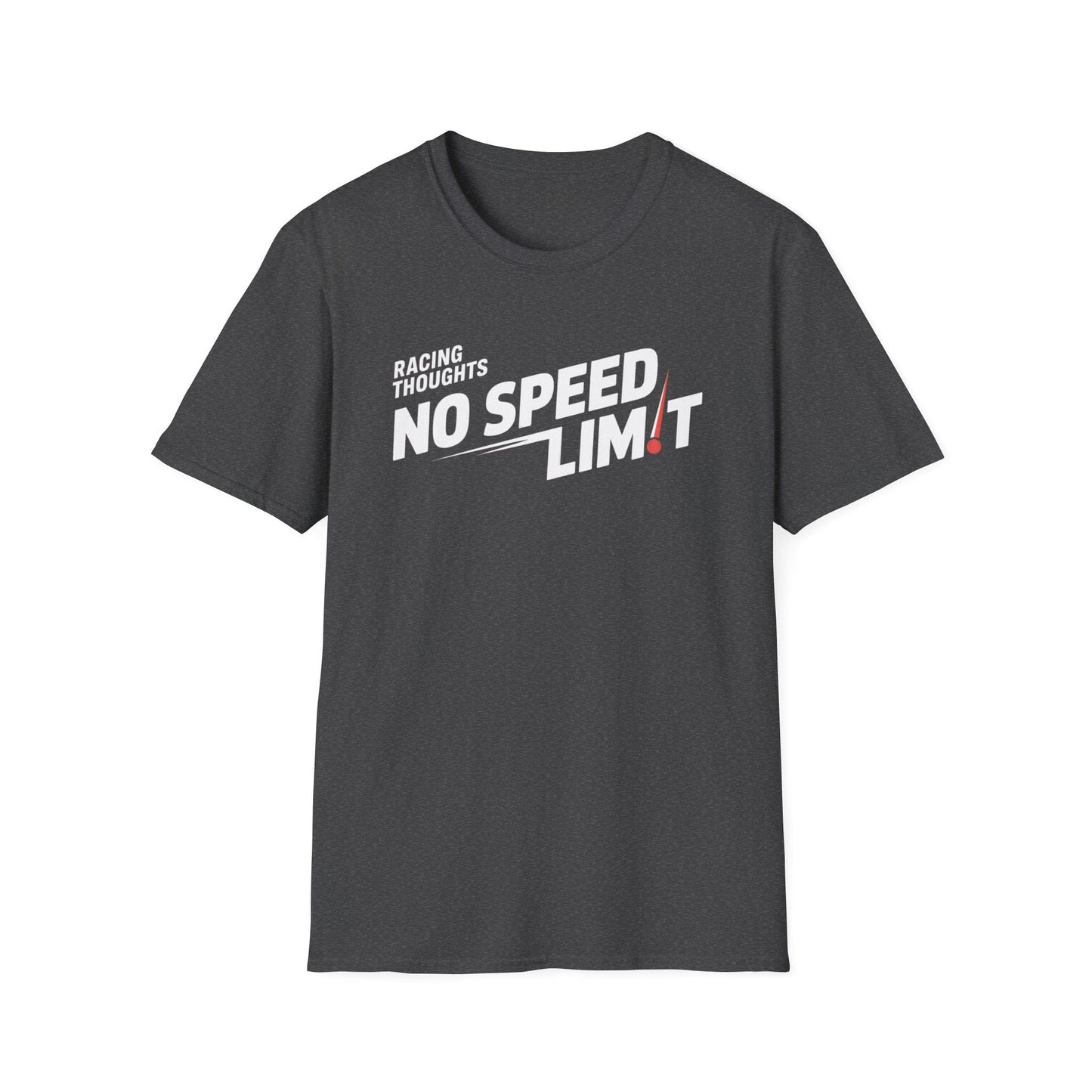 Racing Thoughts No Speed Limit ADHD Shirt