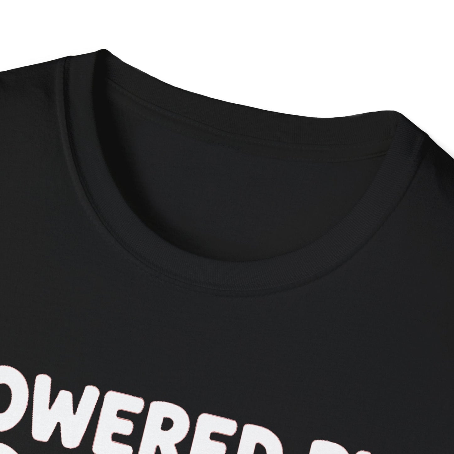Powered by Coffee ADHD T-Shirt – Random Thoughts Edition