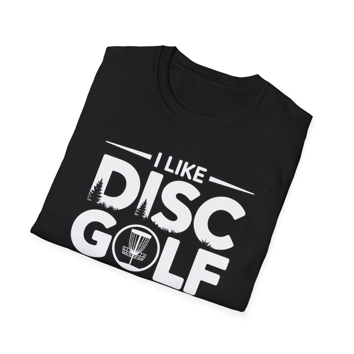 I Like Disc Golf and Maybe 3 People T-Shirt – Funny Disc Golf Humor Tee