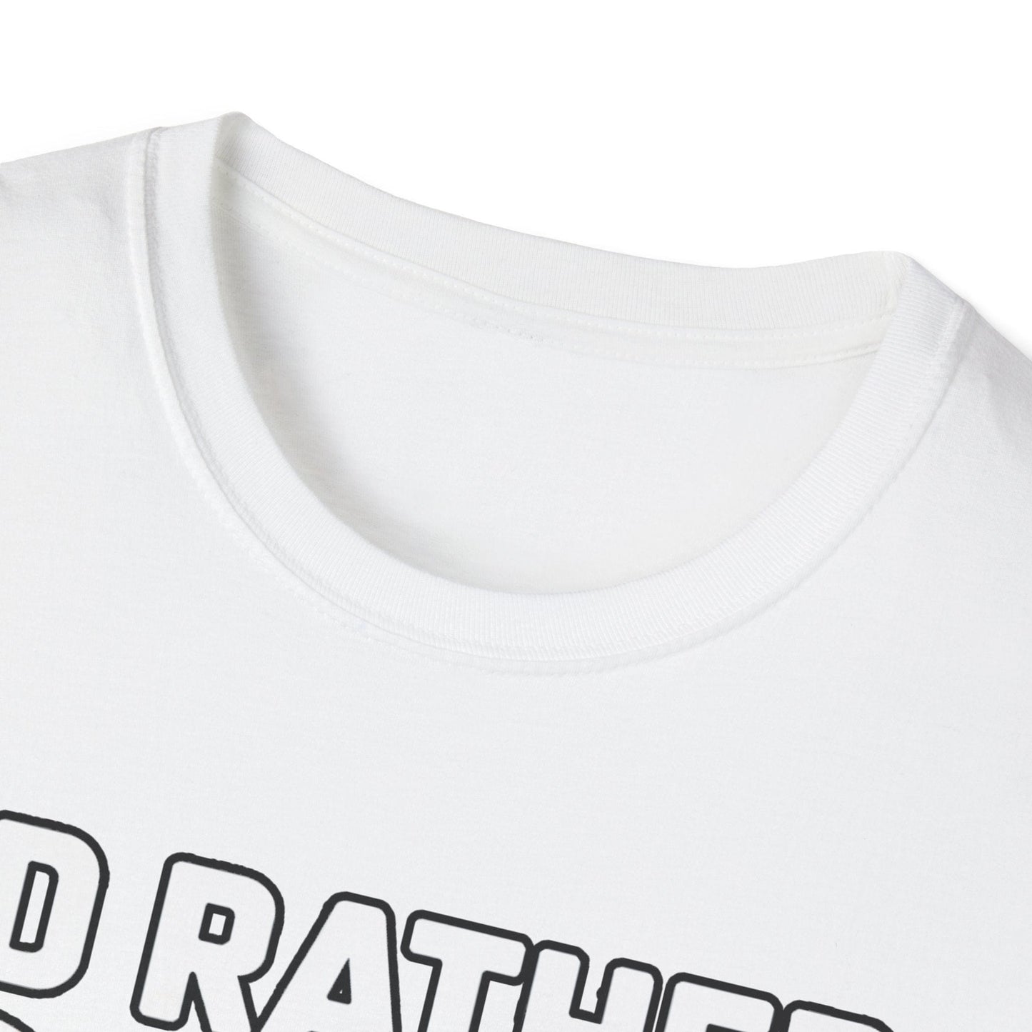 I’d Rather Play Disc Golf T-Shirt – Funny Disc Golf Player Tee