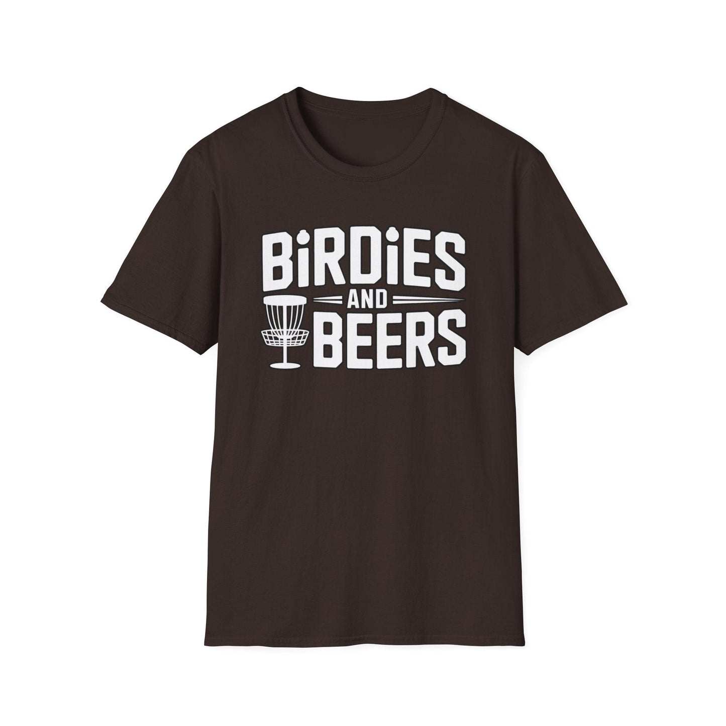 Birdies and Beers T-Shirt – Funny Disc Golf Drinking Tee