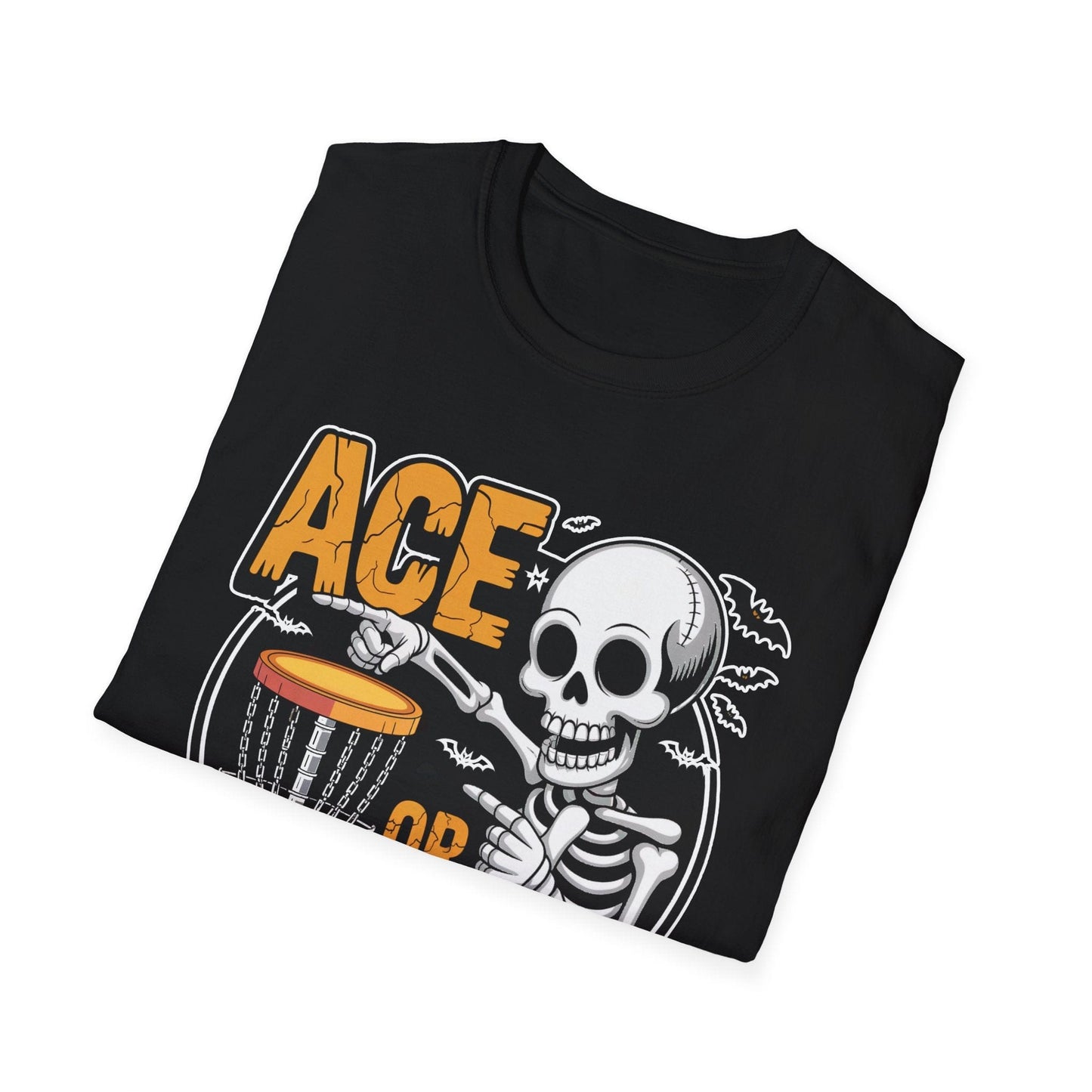 Ace or Afterlife Skeleton Disc Golf T-Shirt