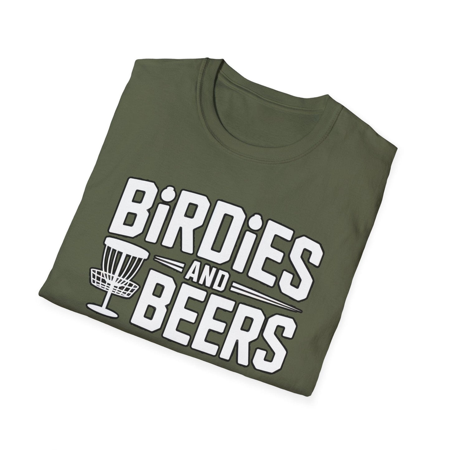 Birdies and Beers T-Shirt – Funny Disc Golf Drinking Tee