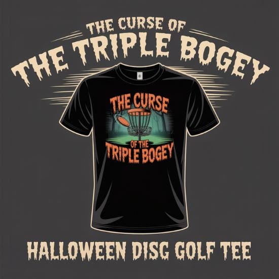 The Curse of the Triple Bogey Disc Golf T-Shirt
