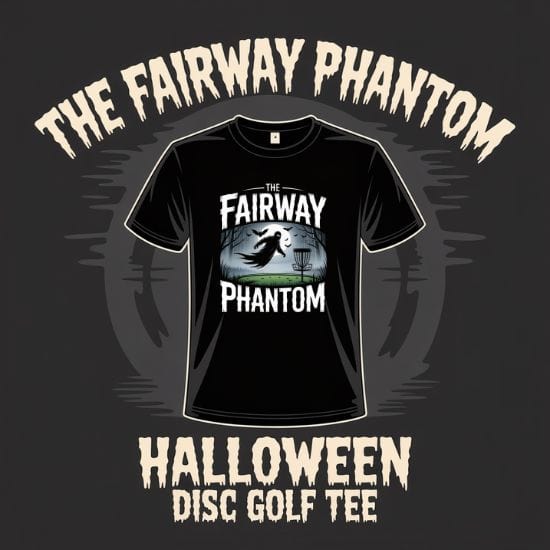 The Fairway Phantom Halloween Disc Golf T-Shirt