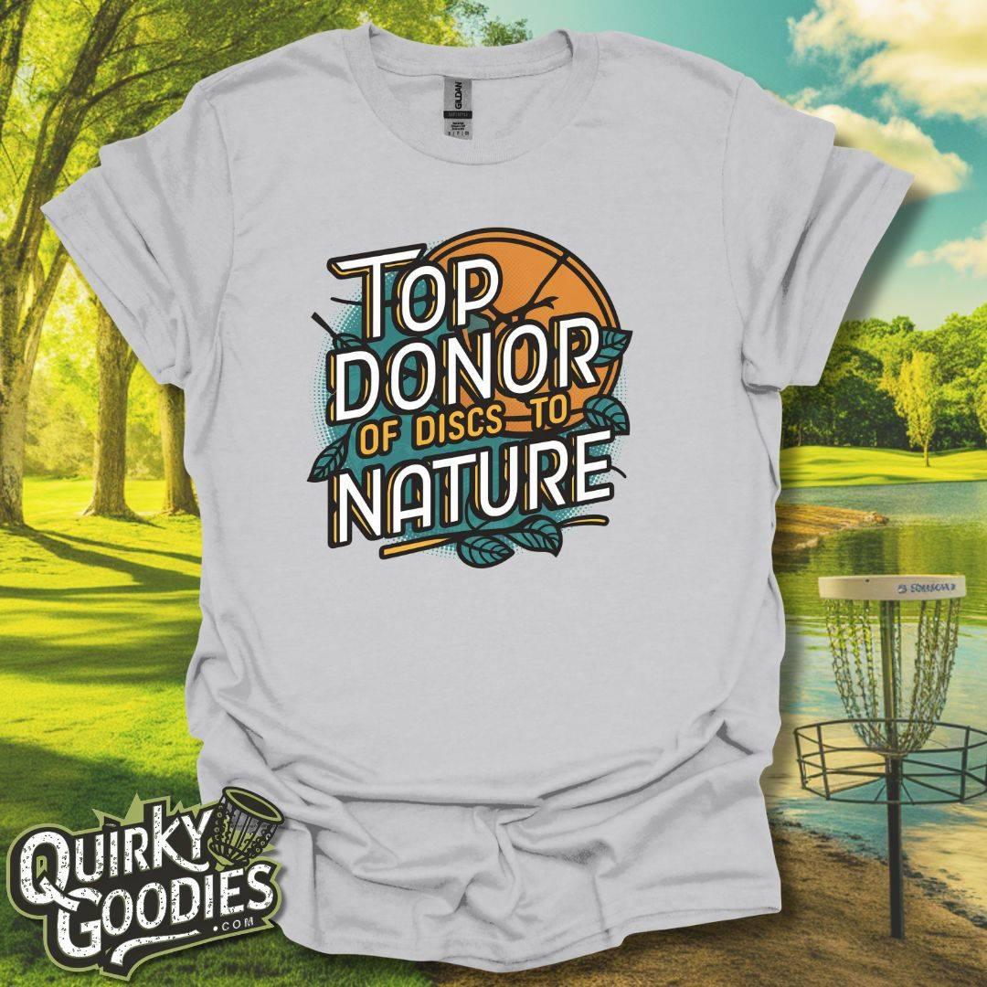 Top Donor Disc Golf T-Shirt