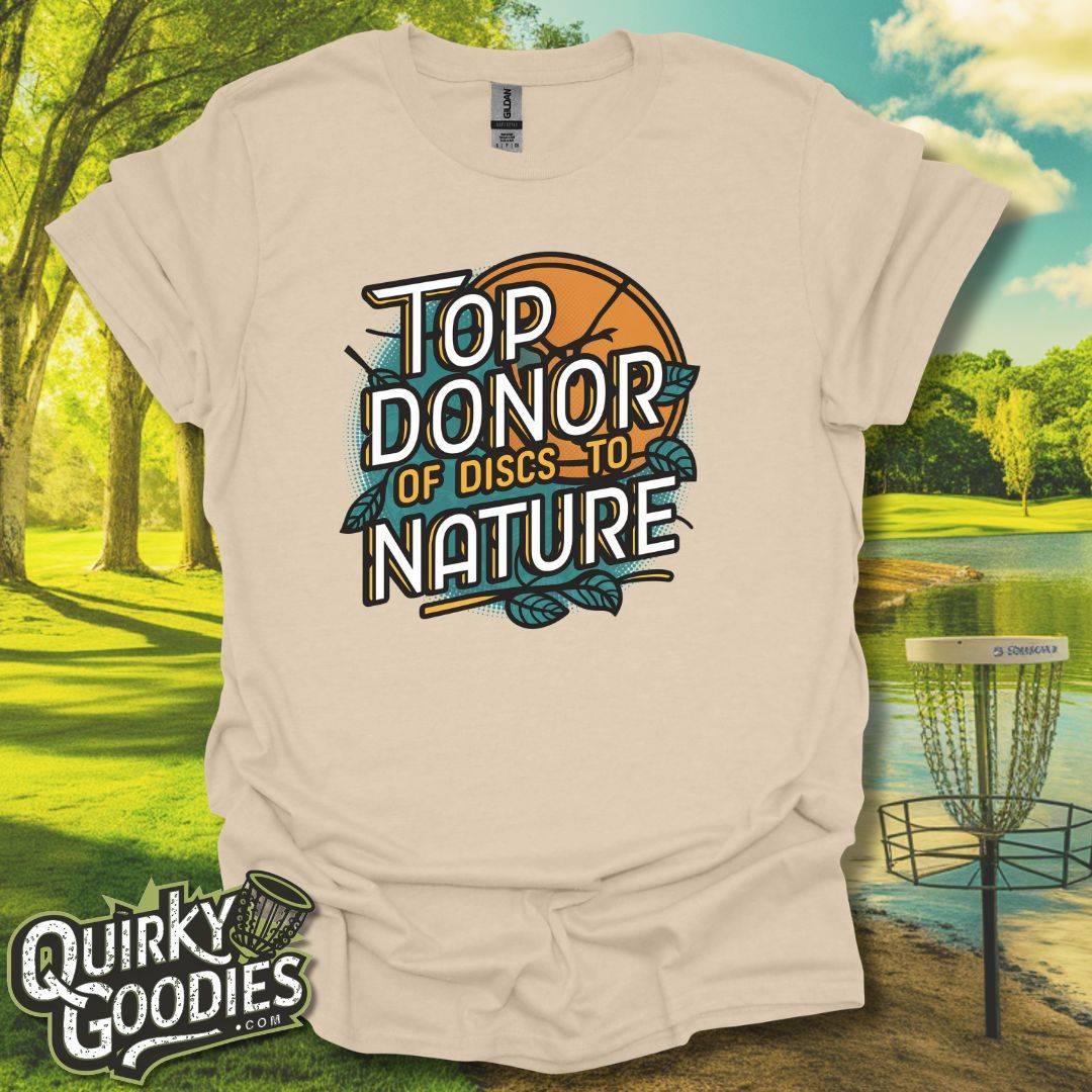 Top Donor Disc Golf T-Shirt