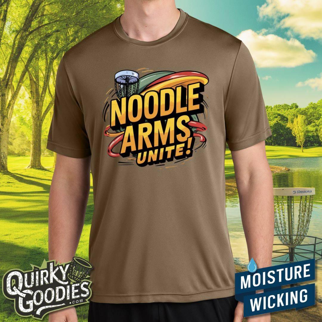 Noodle Arms Unite! - Sweat-Wicking T-Shirt