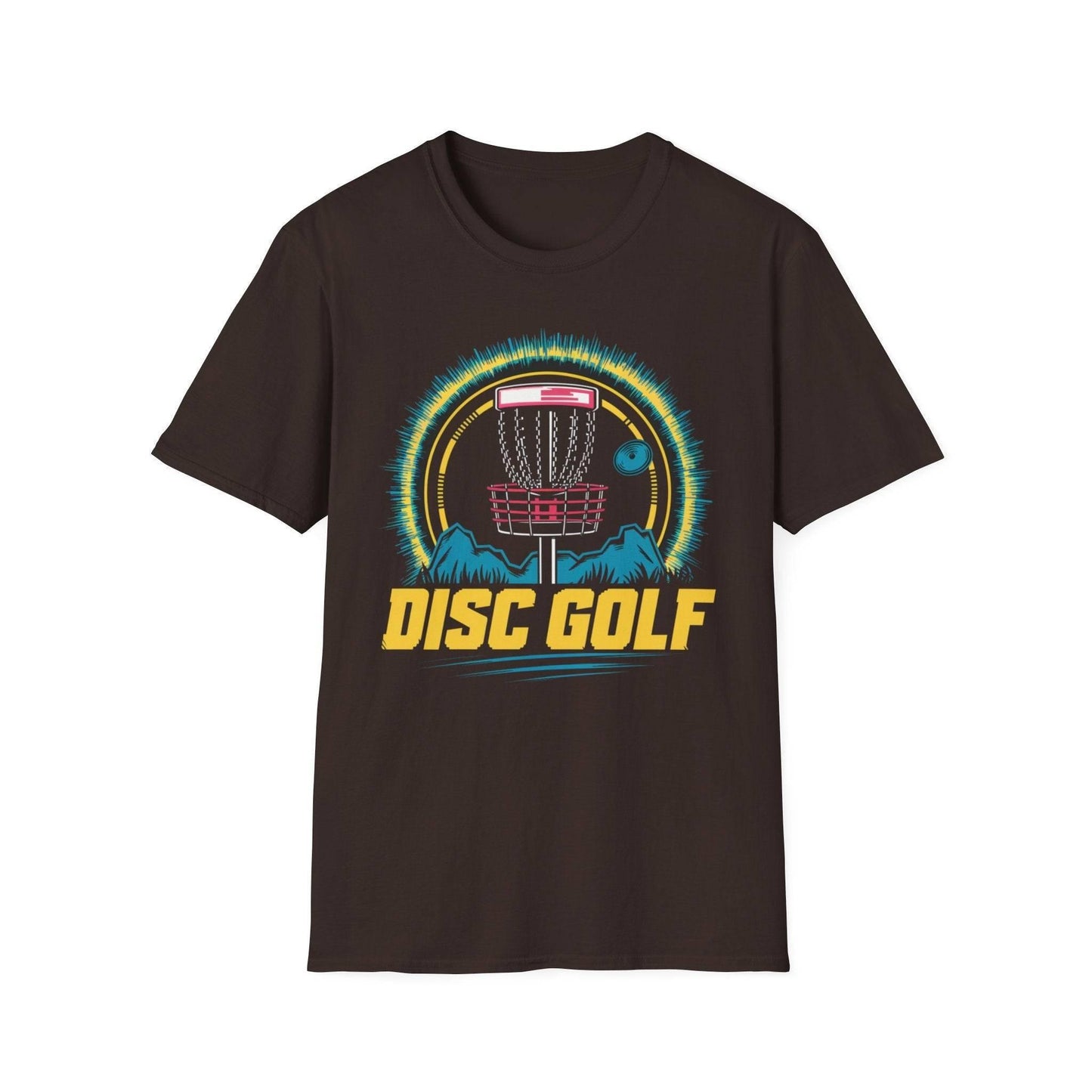 Fun Disc Golf Shirt - Disc Golf 80s Style Shirt - Unisex Jersey Short Sleeve Tee - Quirky Goodies