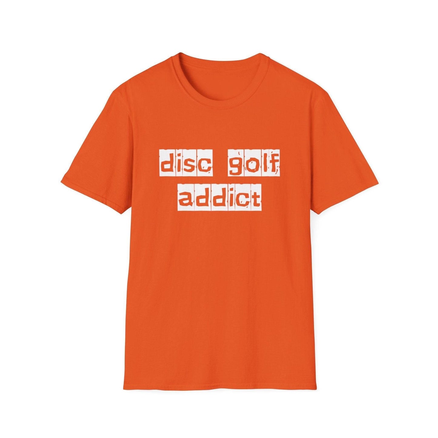 Funny Disc Golf Shirt - "Disc Golf Addict" - Unisex Jersey Short Sleeve Tee - Quirky Goodies