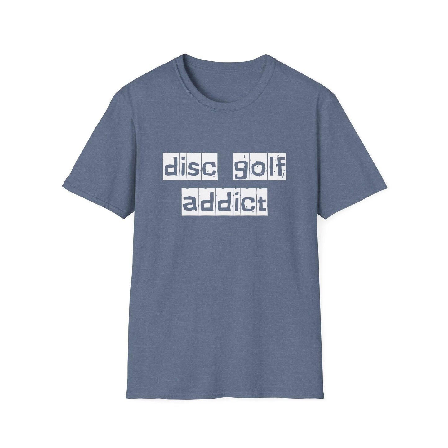 Funny Disc Golf Shirt - "Disc Golf Addict" - Unisex Jersey Short Sleeve Tee - Quirky Goodies