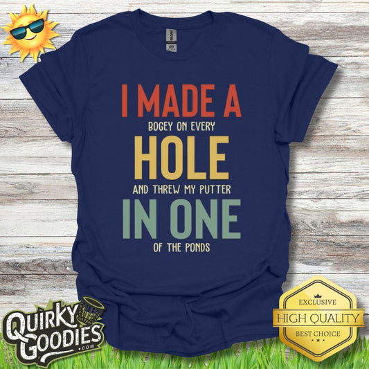 Score a Hole-in-One with These Hilarious Disc Golf Tees - Quirky Goodies