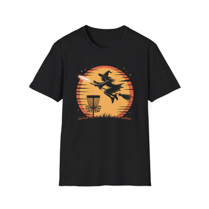 Witch’s Flight – Halloween Disc Golf T-Shirt
