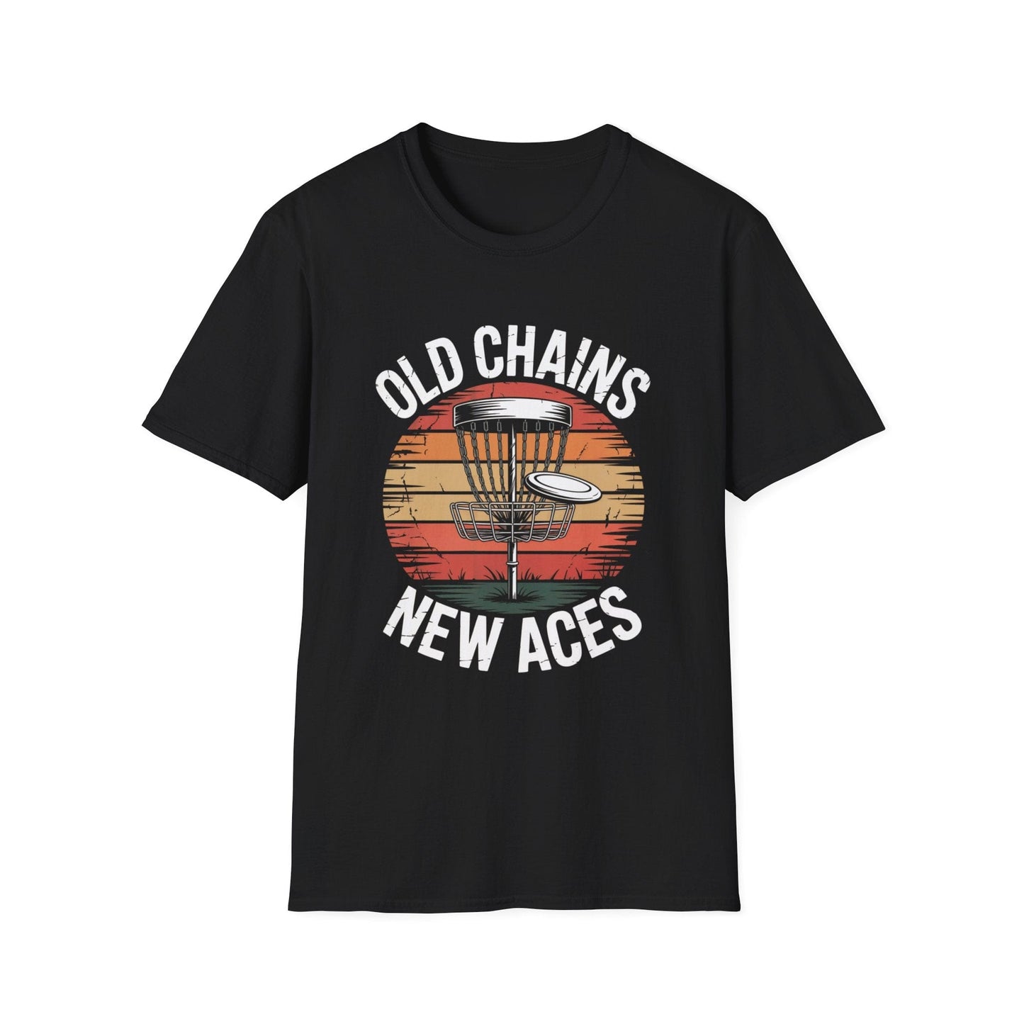 Old Chains New Aces Disc Golf T-Shirt