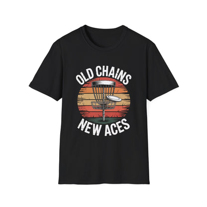 Old Chains New Aces Disc Golf T-Shirt