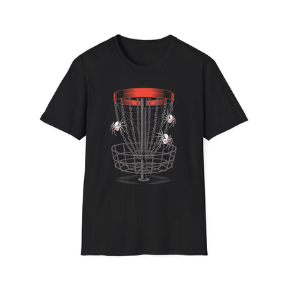 Spider Chains – Halloween Disc Golf T-Shirt