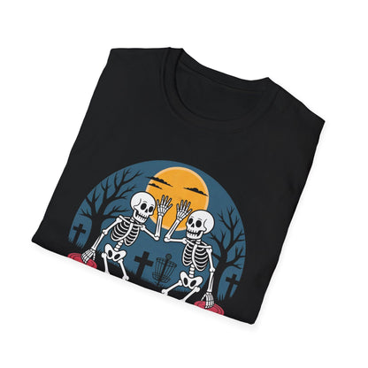 Skeleton Crew – Halloween Disc Golf T-Shirt