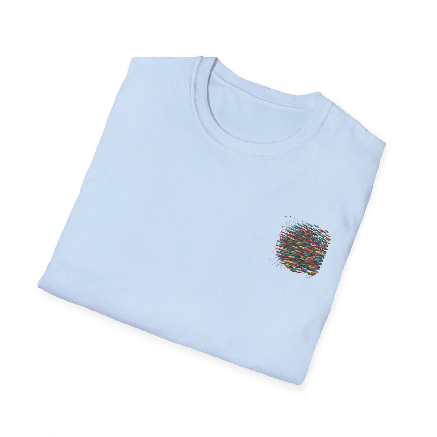 Disc Golf Paths (Back Print) T-Shirt