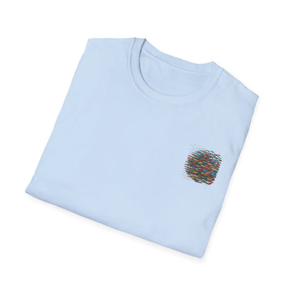 Disc Golf Paths (Back Print) T-Shirt