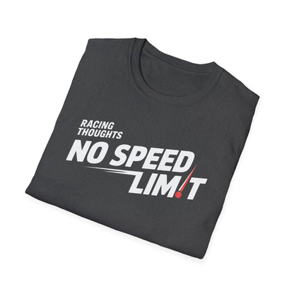 Racing Thoughts No Speed Limit ADHD Shirt