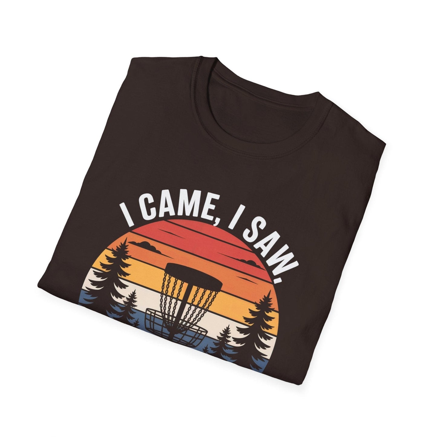 I Came, I Saw, I Lost My Disc – Funny Disc Golf T-Shirt