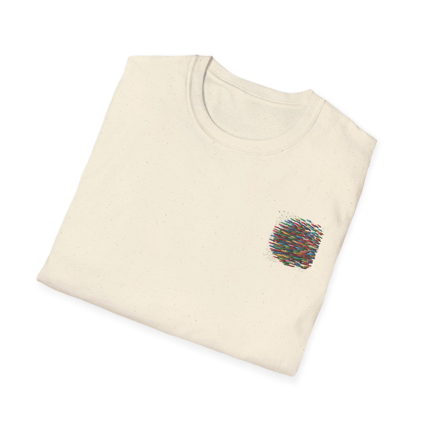 Disc Golf Paths (Back Print) T-Shirt