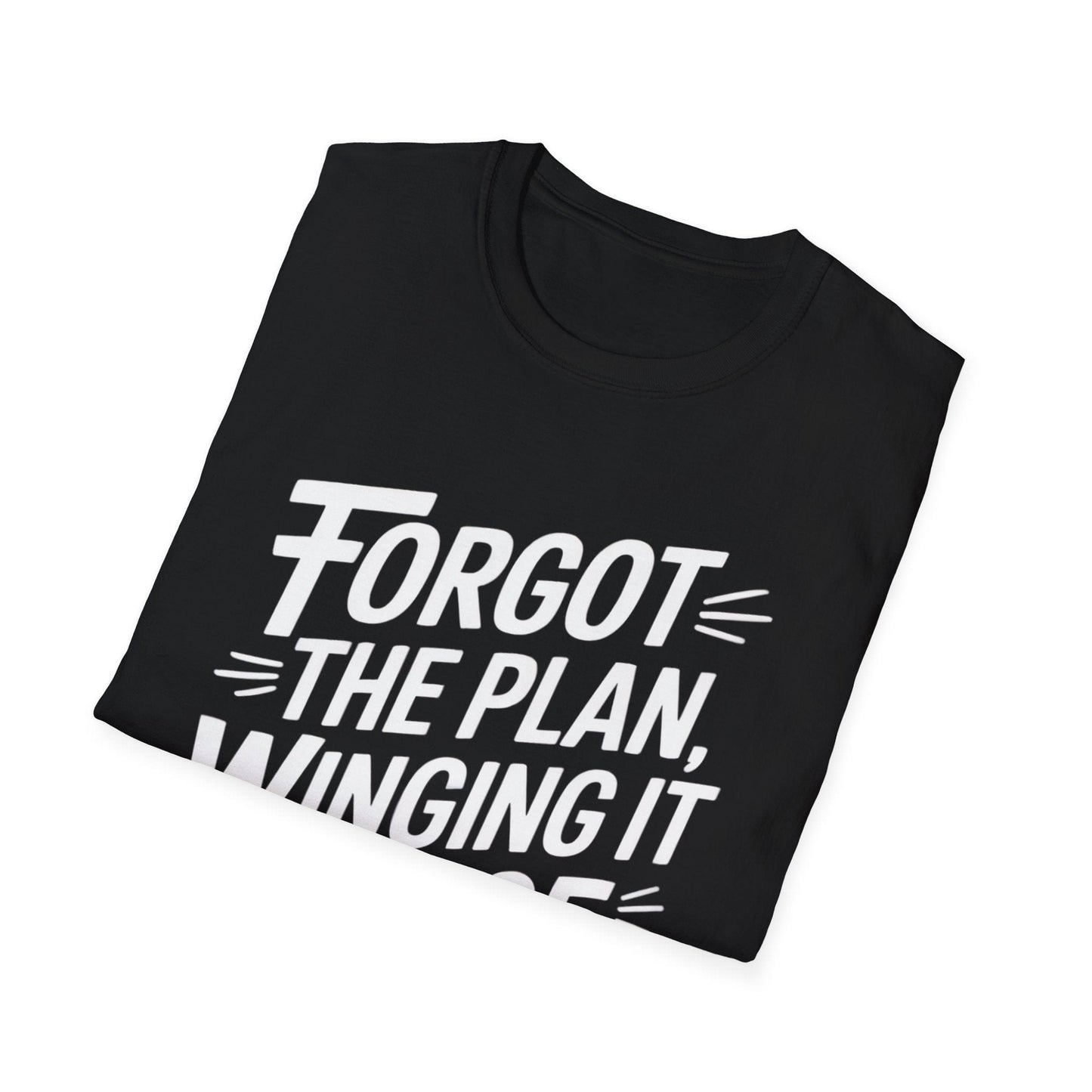Forgot the Plan ADHD T-Shirt – Winging It Since ’95