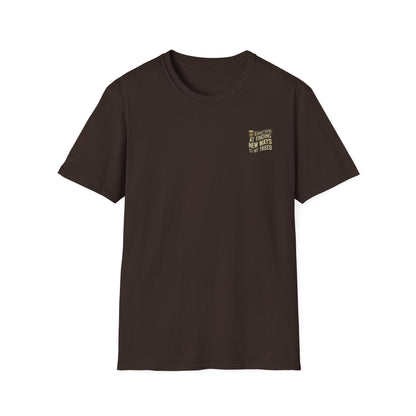 I'm Really Good At Finding New Ways To Hit Trees (Back Print) T-Shirt