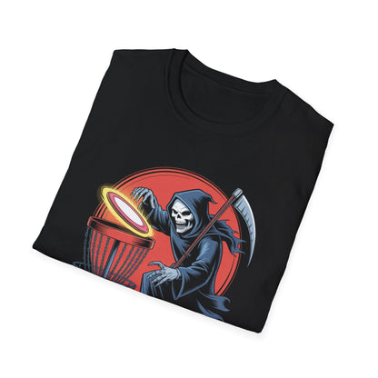 Death Putt v2 – Halloween Disc Golf T-Shirt