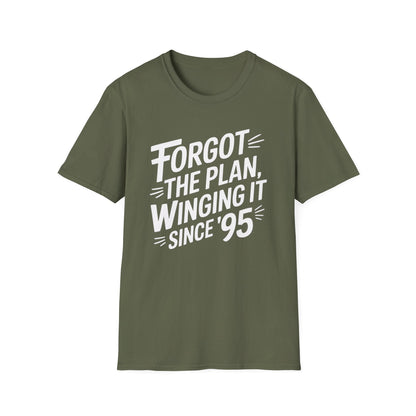 Forgot the Plan ADHD T-Shirt – Winging It Since ’95