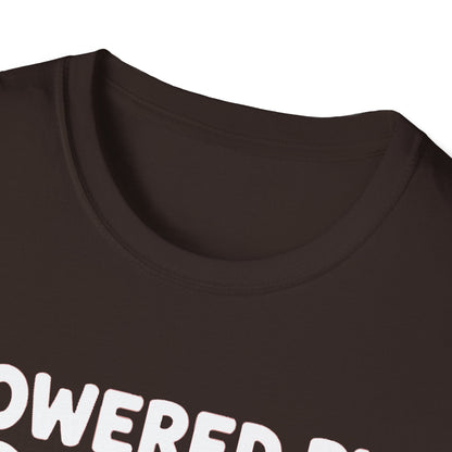 Powered by Coffee ADHD T-Shirt – Random Thoughts Edition